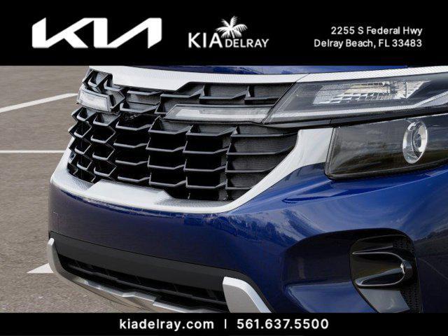 Photo of 2025 Dark Ocean Blue Kia Seltos