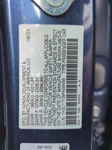 Photo of 2023 Canyon Honda Accord