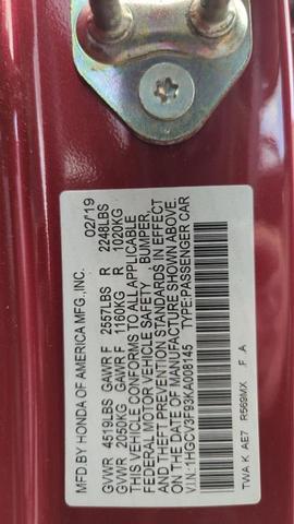 Photo of 2019 Radiant Red Metallic Honda Accord Hybrid