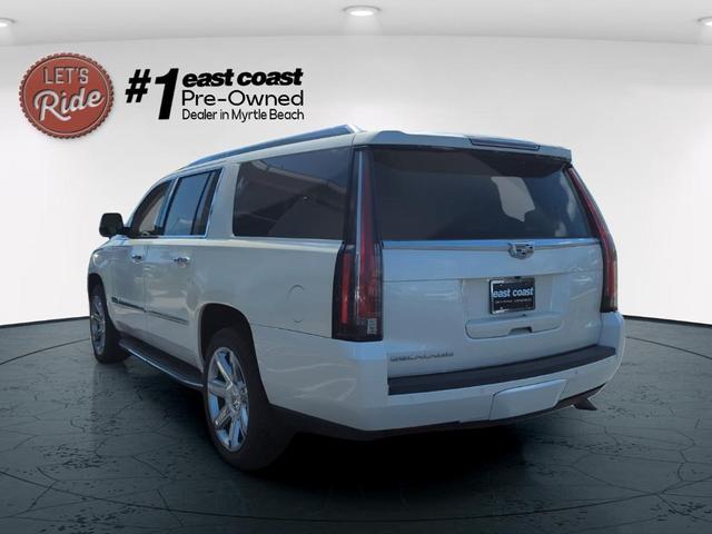 Photo of 2015 White Diamond Tri-Coat Cadillac Escalade ESV