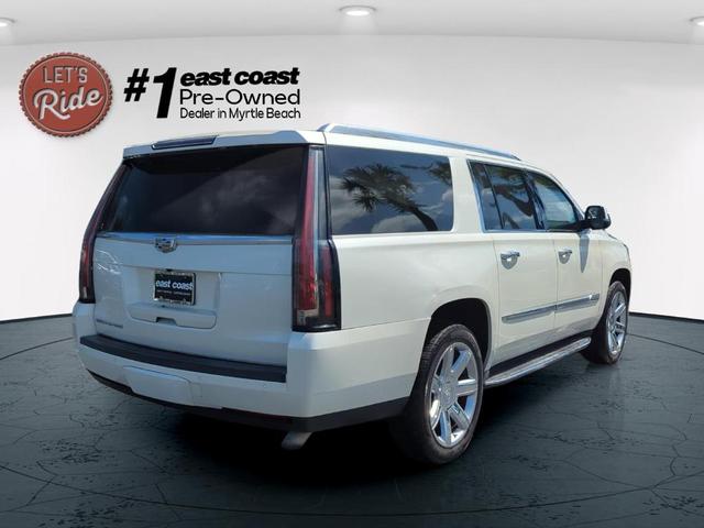 Photo of 2015 White Diamond Tri-Coat Cadillac Escalade ESV