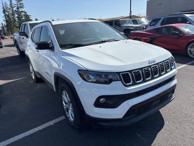 Photo of 2024 Bright White Clearcoat Jeep Compass