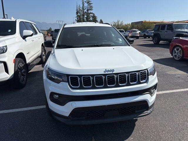 Photo of 2024 Bright White Clearcoat Jeep Compass