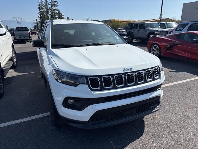 Photo of 2024 Bright White Clearcoat Jeep Compass