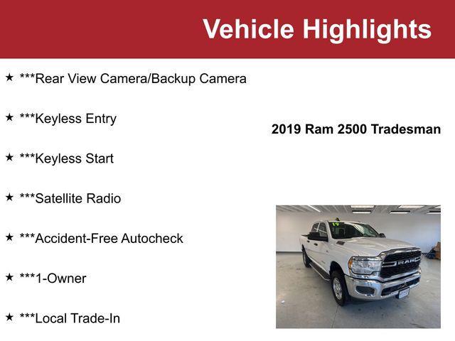 Photo of 2019 Bright White Clearcoat RAM 2500