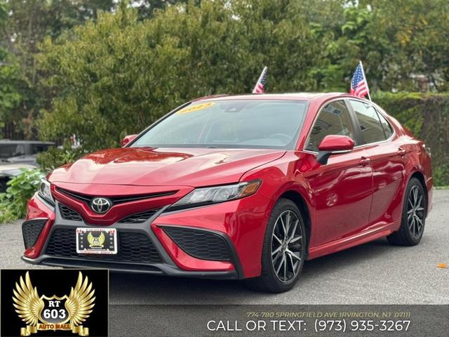 Photo of 2023 Supersonic Red Toyota Camry