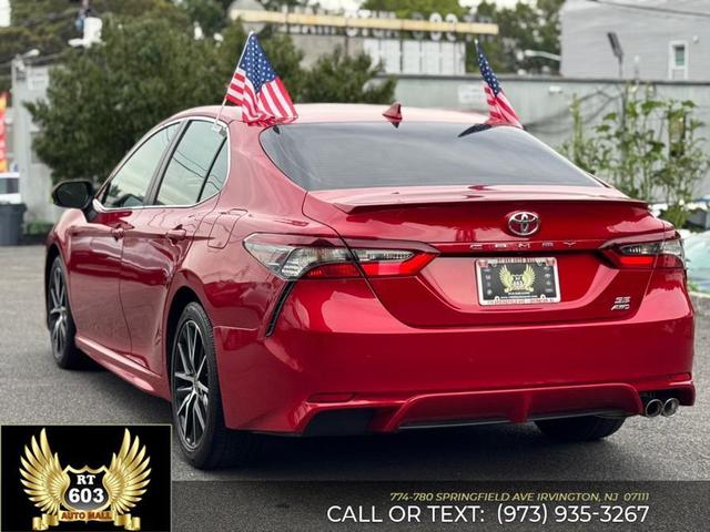 Photo of 2023 Supersonic Red Toyota Camry