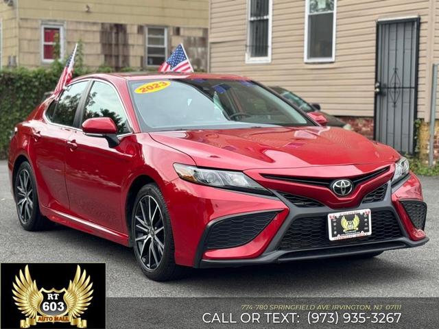 Photo of 2023 Supersonic Red Toyota Camry