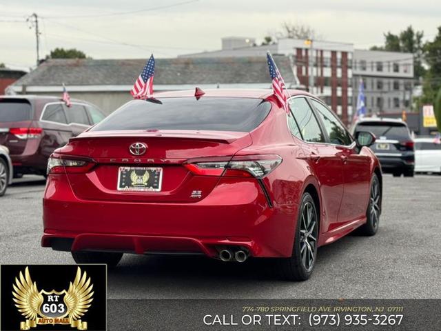 Photo of 2023 Supersonic Red Toyota Camry