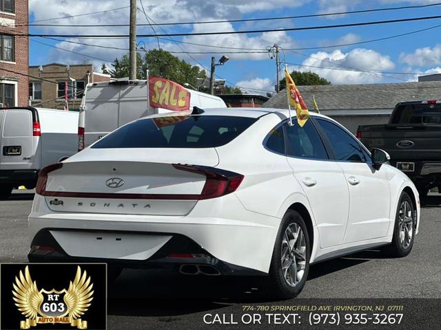 Photo of 2021 Quartz White Hyundai SONATA