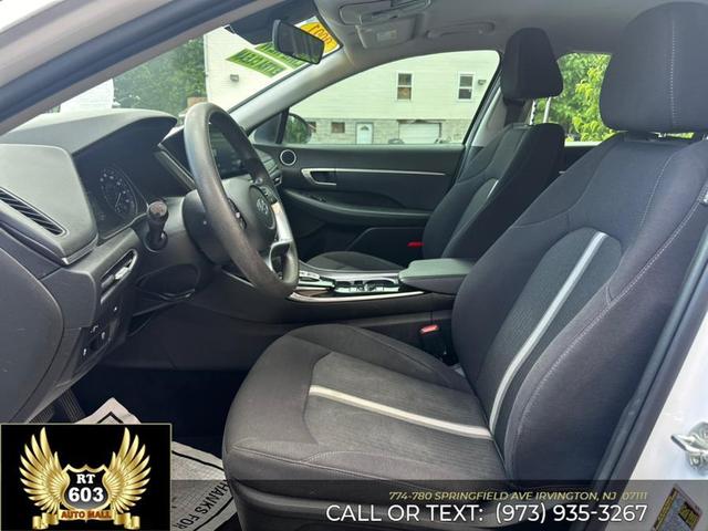 Photo of 2021 Quartz White Hyundai SONATA