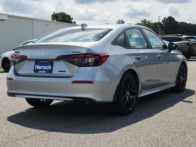 Photo of 2026 Solar Silver Metallic Honda Civic Hybrid