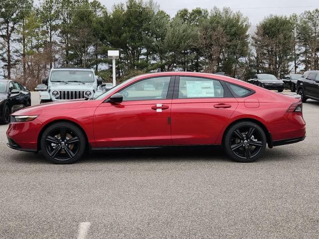 Photo of 2025 Radiant Red Metallic Honda Accord Hybrid