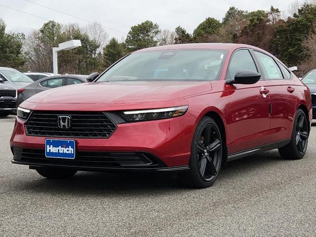 Photo of 2025 Radiant Red Metallic Honda Accord Hybrid