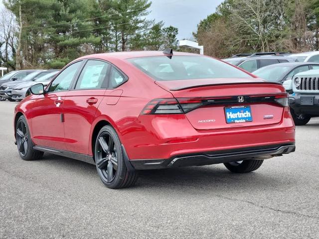 Photo of 2025 Radiant Red Metallic Honda Accord Hybrid