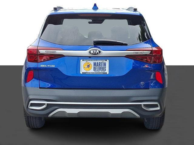 Photo of 2021 Neptune Blue Kia Seltos