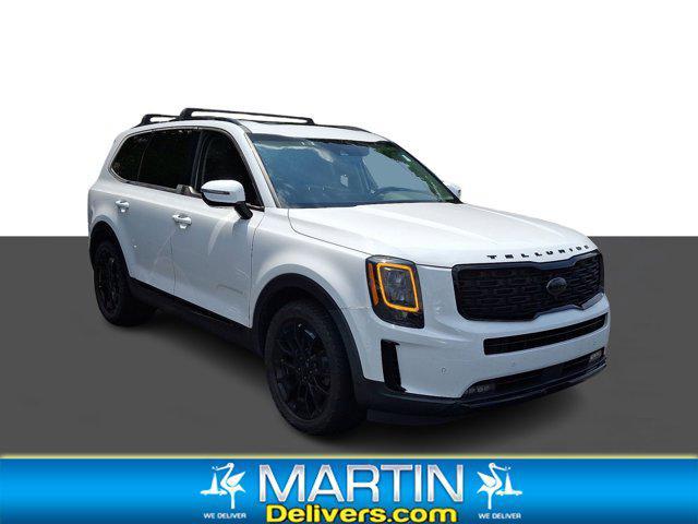 Photo of 2021 Glacial White Pearl Kia Telluride