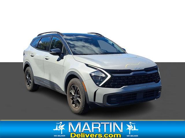 Photo of 2023 Wolf Gray/Ebony Black Roof Kia Sportage