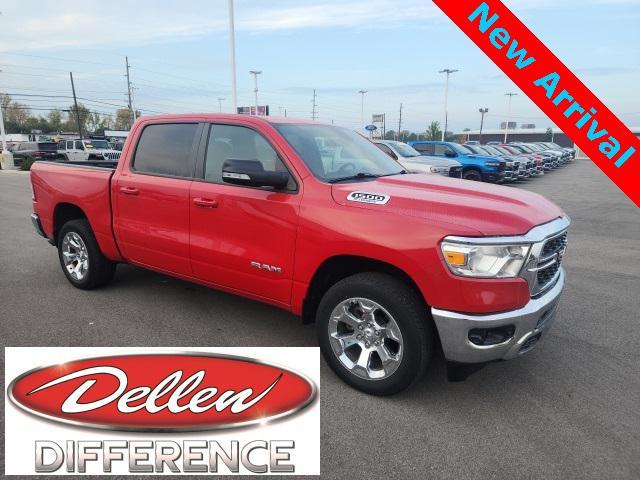 Photo of 2022 Flame Red Clearcoat RAM 1500