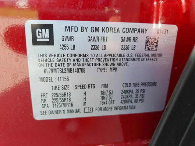 Photo of 2021 Scarlet Red Metallic Chevrolet Trailblazer