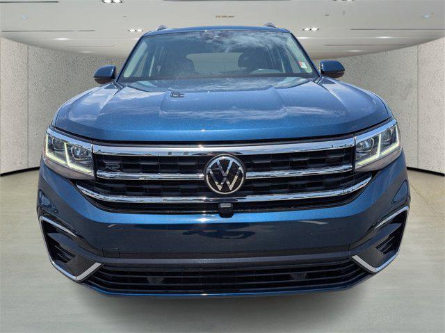 Photo of 2021 Blue Metallic Volkswagen Atlas