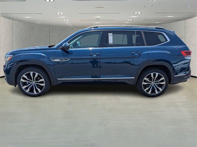 Photo of 2021 Blue Metallic Volkswagen Atlas