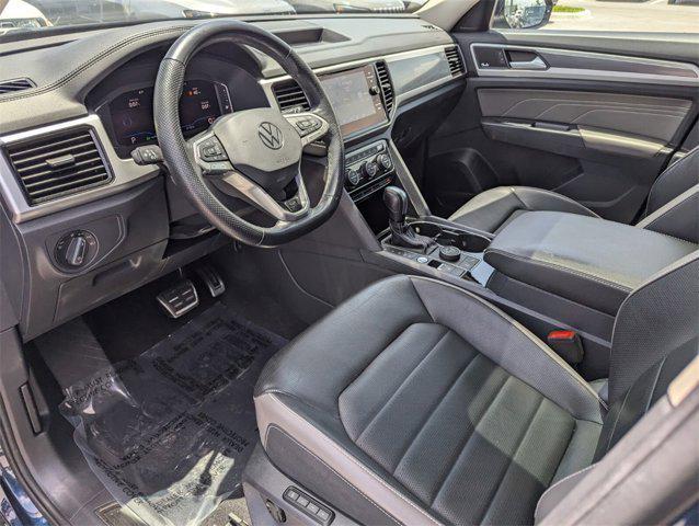 Photo of 2021 Blue Metallic Volkswagen Atlas