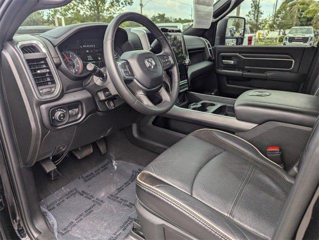 Photo of 2024 Diamond Black Crystal Pearlcoat RAM 3500