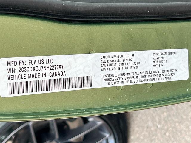 Photo of 2022 F8 Green Dodge Charger
