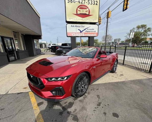 Photo of 2024 Rapid Red Metallic Tinted Clearcoat Ford Mustang