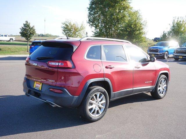 Photo of 2014 Deep Cherry Red Crystal Pearlcoat Jeep Cherokee