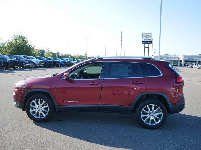 Photo of 2014 Deep Cherry Red Crystal Pearlcoat Jeep Cherokee