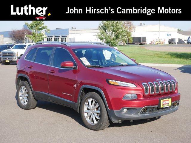 Photo of 2014 Deep Cherry Red Crystal Pearlcoat Jeep Cherokee