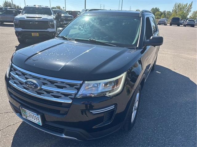 Photo of 2018 Shadow Black Ford Explorer