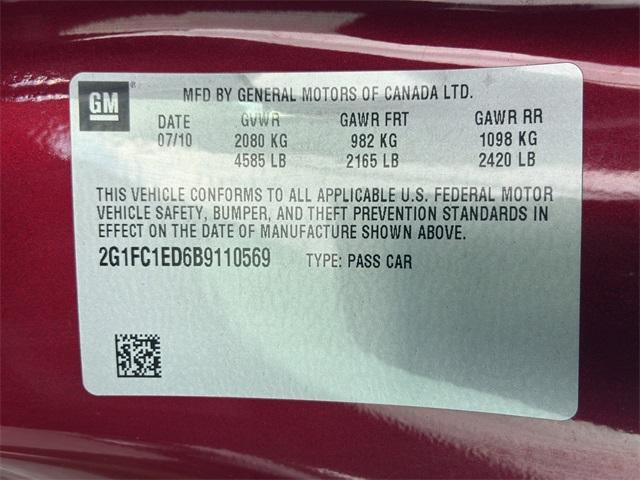 Photo of 2011 Red Jewel Tintcoat Chevrolet Camaro