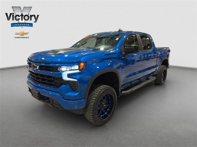 Photo of 2023 Glacier Blue Metallic Chevrolet Silverado 1500