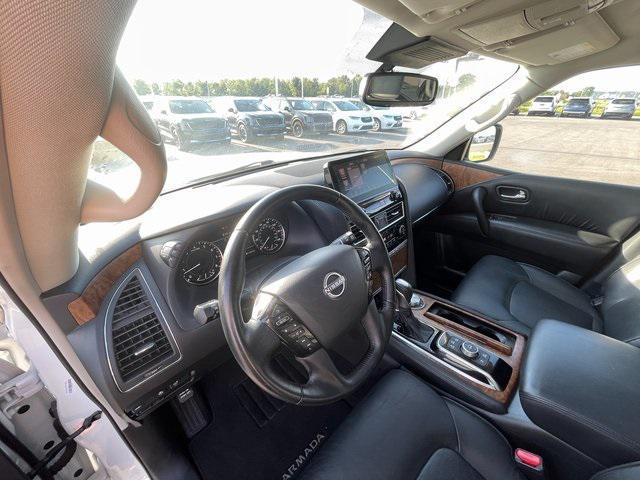 Photo of 2023 Aspen White Tricoat Nissan Armada