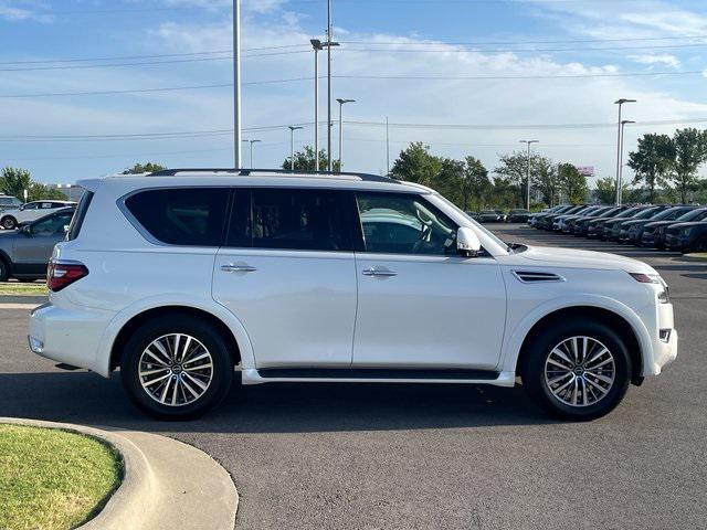 Photo of 2023 Aspen White Tricoat Nissan Armada