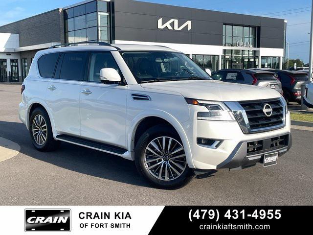 Photo of 2023 Aspen White Tricoat Nissan Armada