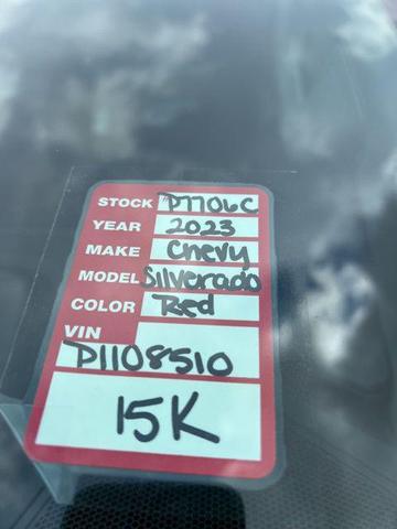 Photo of 2023 Red Hot Chevrolet Silverado 1500
