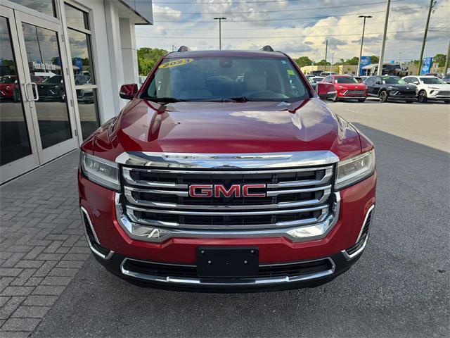 Photo of 2023 Volcanic Red Tintcoat GMC Acadia
