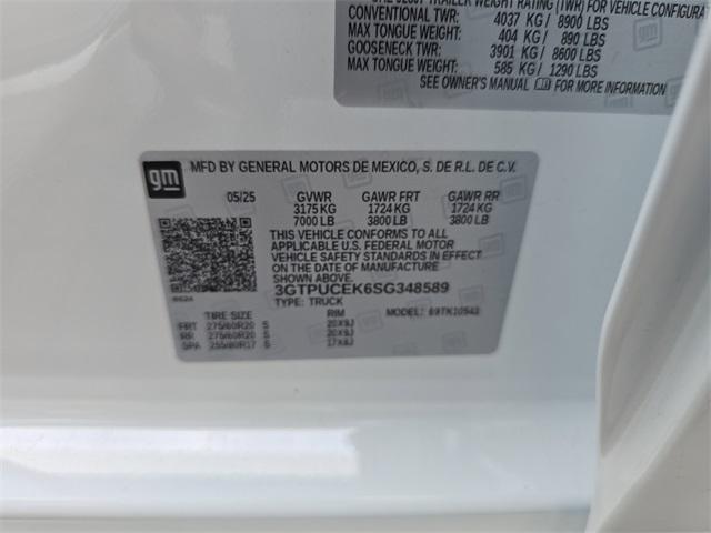 Photo of 2025 Summit White GMC Sierra 1500