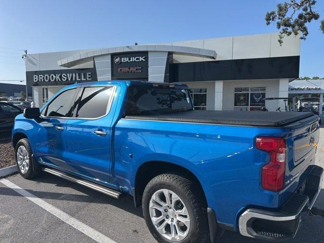 Photo of 2023 Glacier Blue Metallic Chevrolet Silverado 1500