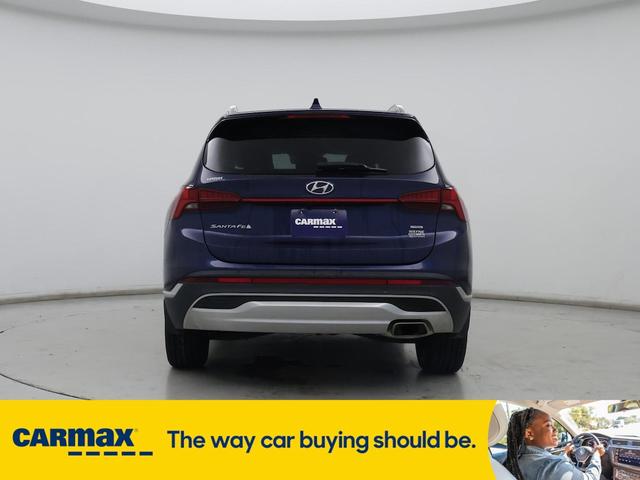 Photo of 2022 Blue Hyundai SANTA FE