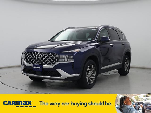 Photo of 2022 Blue Hyundai SANTA FE