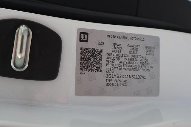Photo of 2022 Arctic White Chevrolet Corvette