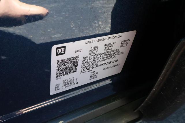 Photo of 2023 Northsky Blue Metallic Chevrolet Traverse