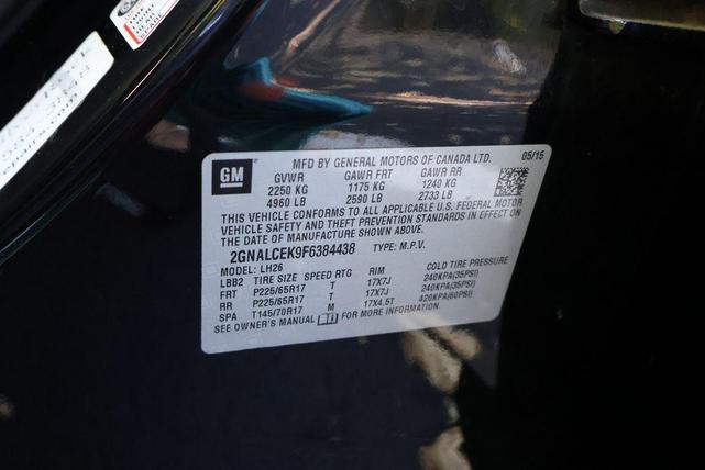 Photo of 2015 Black Chevrolet Equinox