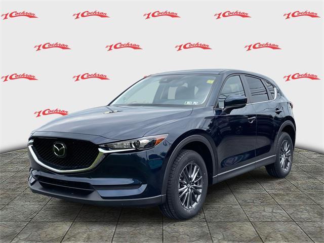 Photo of 2021 Deep Crystal Blue Mica Mazda CX-5