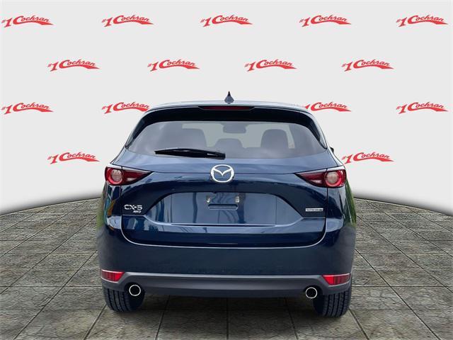Photo of 2021 Deep Crystal Blue Mica Mazda CX-5